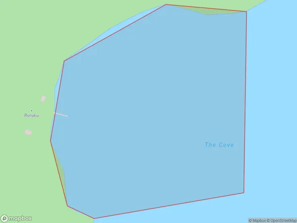 The Cove, Marlborough Polygon Area Map