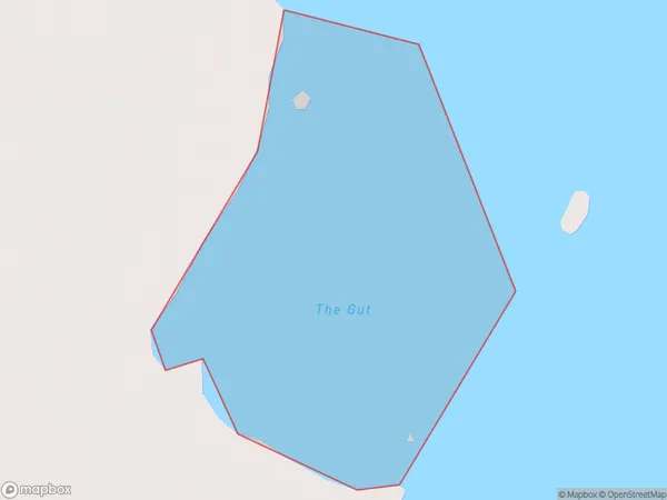 The Gut, Marlborough Polygon Area Map