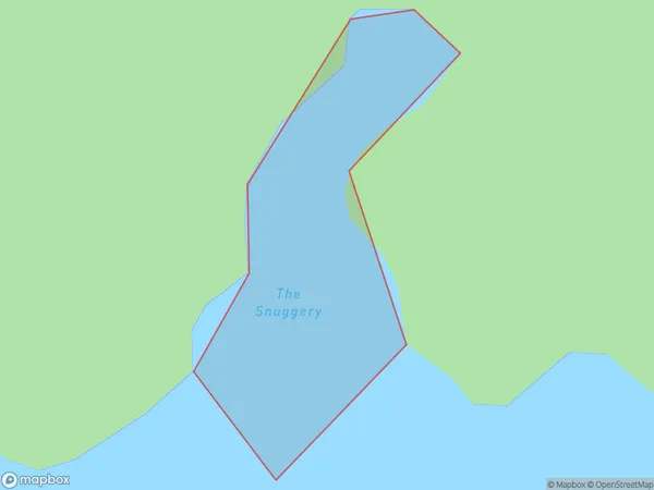 The Snuggery, Southland Polygon Area Map