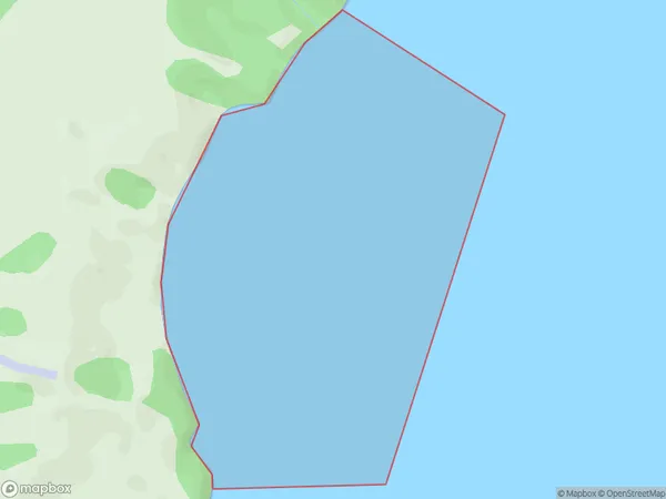 Third Bay, Auckland Polygon Area Map