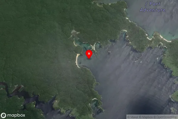 Tikotatahi Bay,Southland Satellite Map