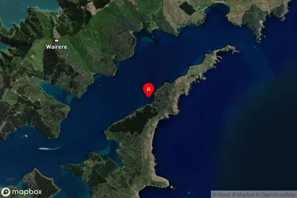 Tipi Bay,Marlborough Satellite Map