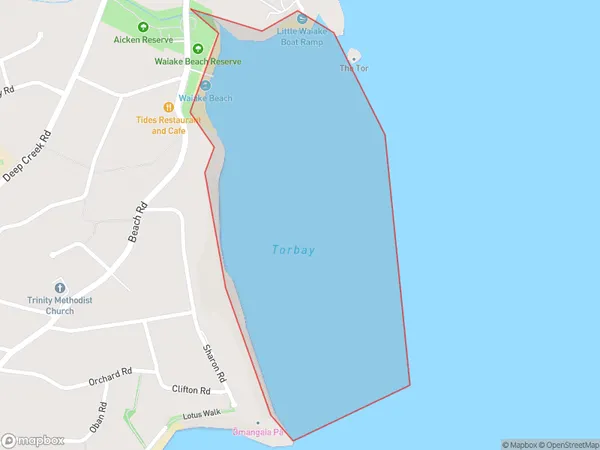 ZipCode 0742 Map for Torbay