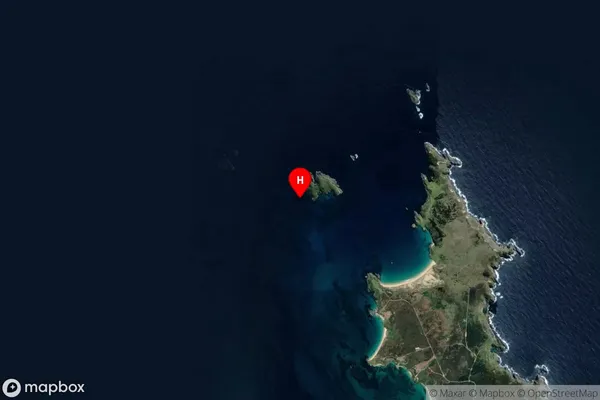 Trypot Bay,Northland Satellite Map
