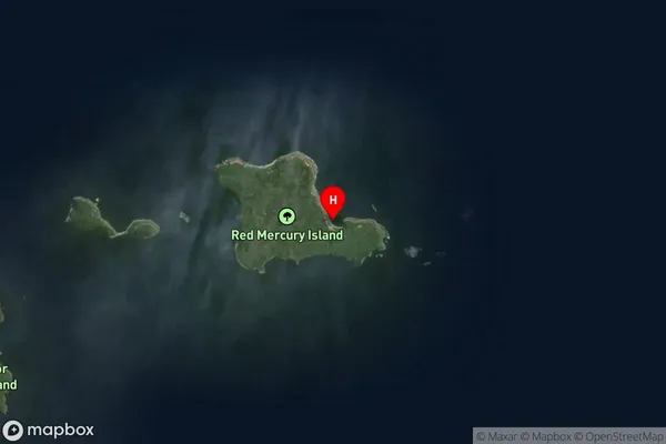 Von Luckners Cove,Waikato Satellite Map