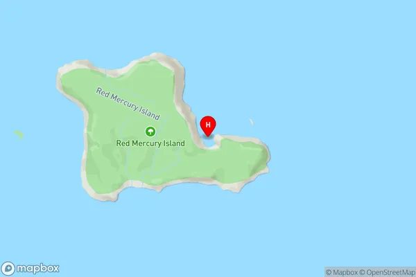 Von Luckners Cove,Waikato Area Map