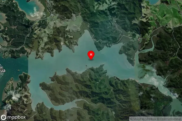 Waikare Inlet,Northland Satellite Map