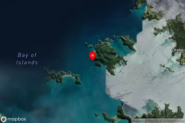 Wairaka Bay,Northland Satellite Map