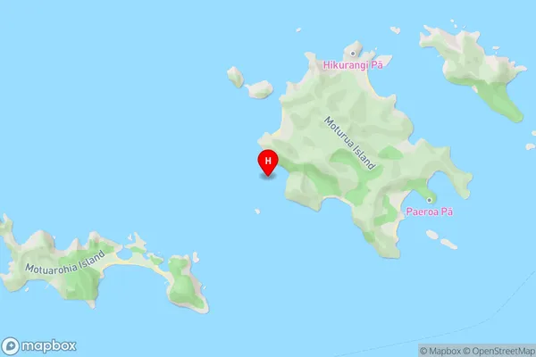 Wairaka Bay,Northland Area Map