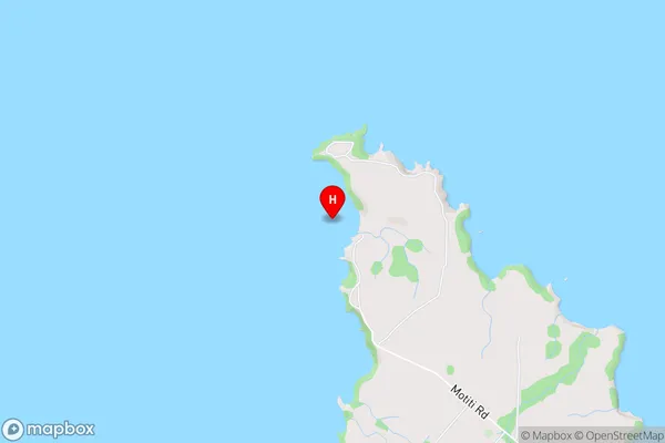 Wairanaki Bay,Bay of Plenty Area Map