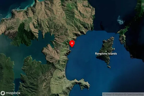 Waitai Bay,Marlborough Satellite Map