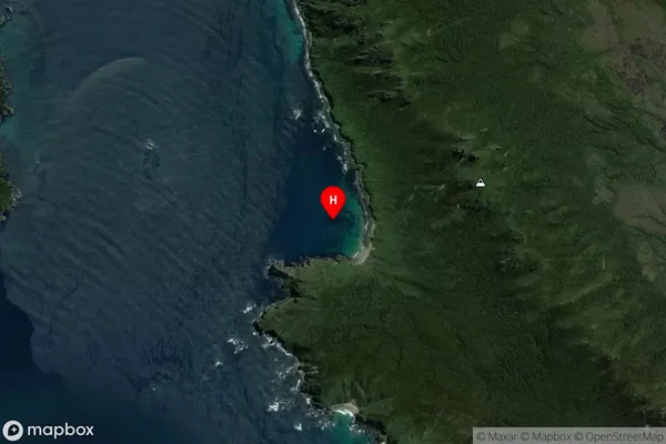 Waituna Bay,Southland Satellite Map
