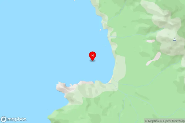 Waituna Bay,Southland Area Map