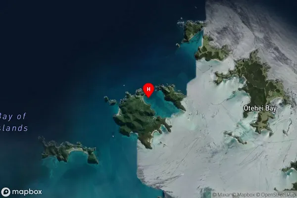 Waiwhapuku Bay,Northland Satellite Map
