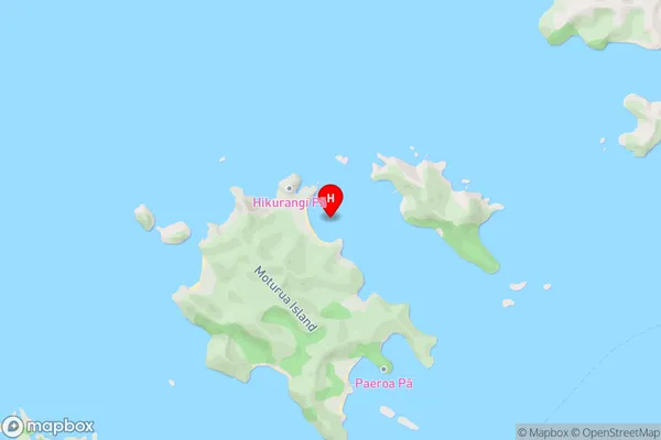 Waiwhapuku Bay,Northland Area Map