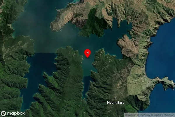 Wells Arm,Marlborough Satellite Map