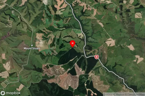 Manuka Creek,Otago Satellite Map