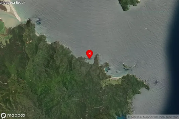 Whangawahia Bay,Auckland Satellite Map