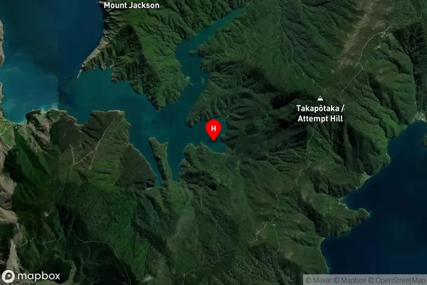 Wharairiki Bay,Marlborough Satellite Map