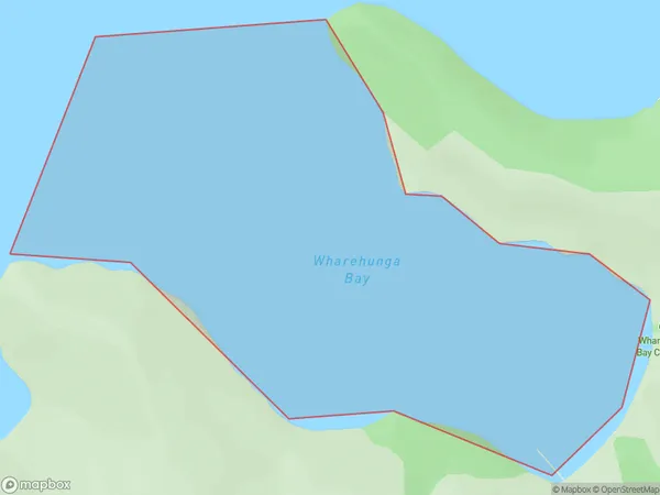 Wharehunga Bay, Marlborough Polygon Area Map
