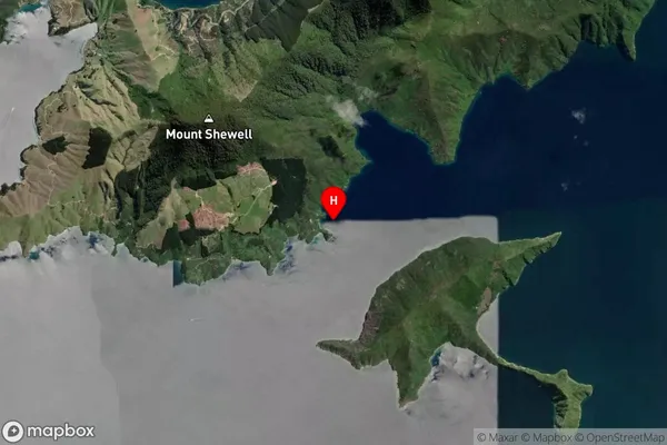 Bucklands Bay,Marlborough Satellite Map