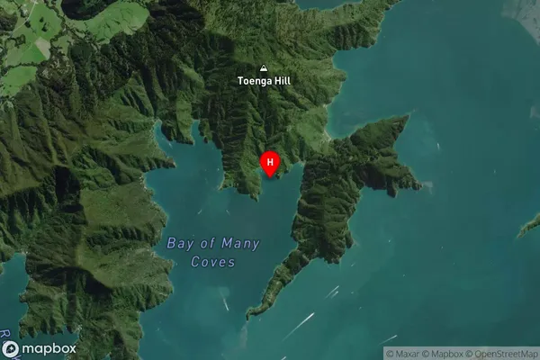 Cockle Cove,Marlborough Satellite Map