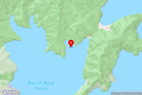Cockle Cove,Marlborough Area Map