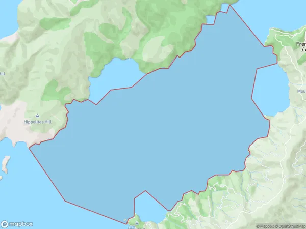 Current Basin, Marlborough Polygon Area Map