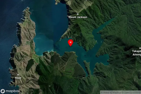 Greville Harbour / Wharariki,Marlborough Satellite Map