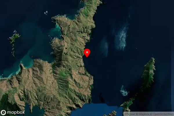 Horea Bay,Marlborough Satellite Map
