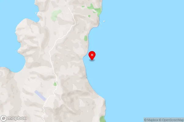 Horea Bay,Marlborough Area Map