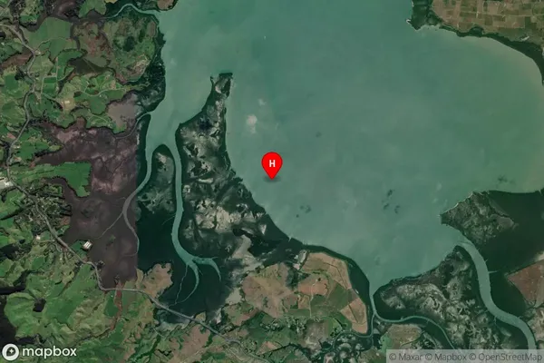 Kawau Parua Inlet,Auckland Satellite Map