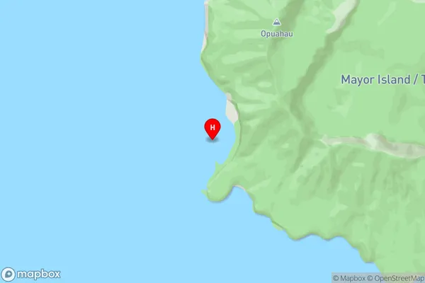 North West Bay / Oira,Bay of Plenty Area Map