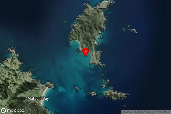 Papatara Bay / Horseshoe Bay,Northland Satellite Map