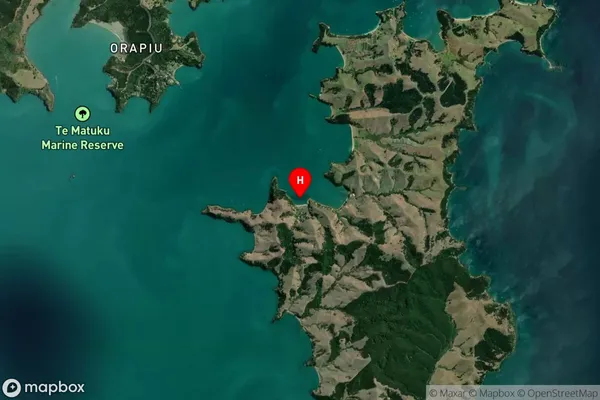 Poroaki Bay,Auckland Satellite Map