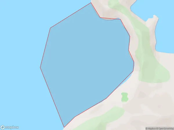 Punaatawake Bay, Marlborough Polygon Area Map