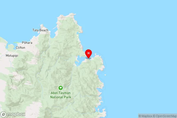 Awaroa,Tasman Region Map