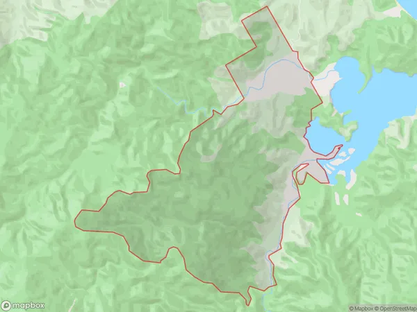 Awaroa, Tasman Polygon Area Map