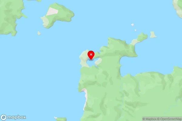 Sailors Rest,Southland Area Map