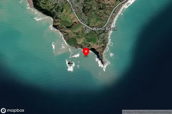 Sponge Bay,Gisborne Satellite Map