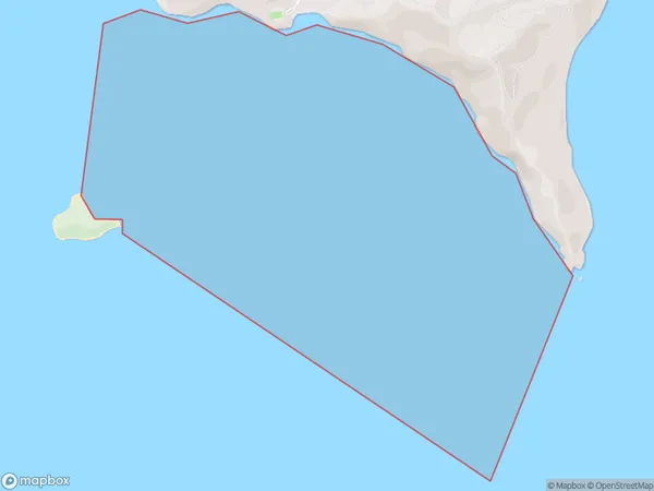 Sponge Bay, Gisborne Polygon Area Map