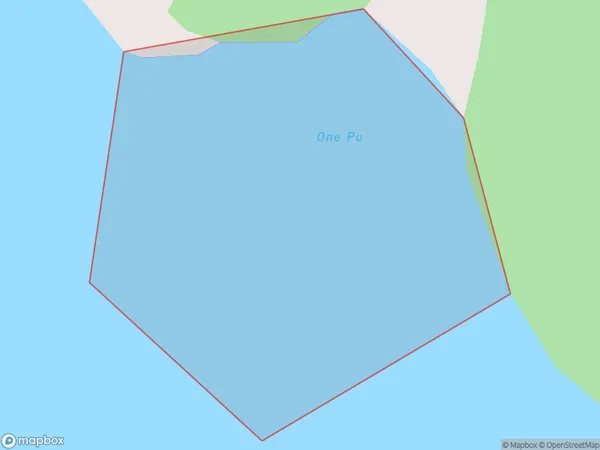 Sulphur Bay, Bay of Plenty Polygon Area Map