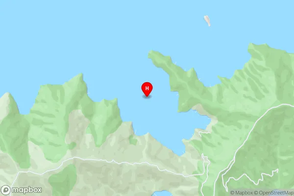 Umuwheke Bay,Marlborough Area Map