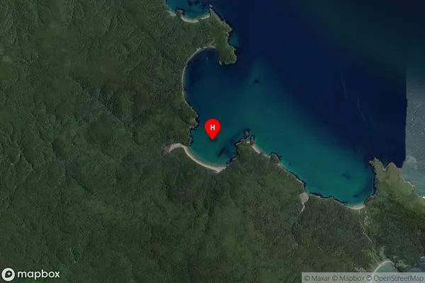 Wooding Bay,Southland Satellite Map