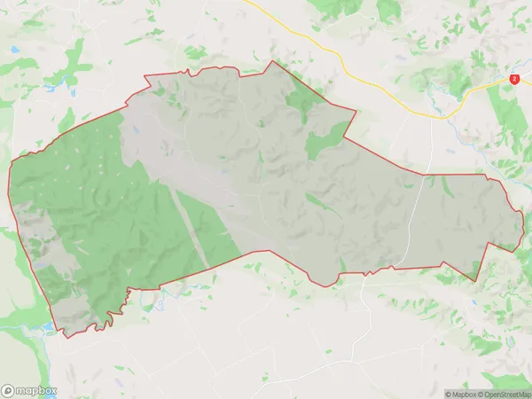 Maramarua Forest, Waikato Polygon Area Map