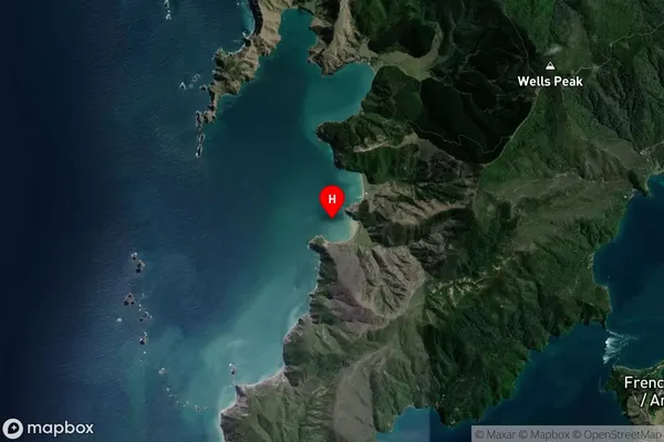 Atuatangi Bay,Marlborough Satellite Map