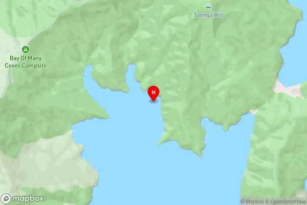 Pope Bay,Marlborough Area Map