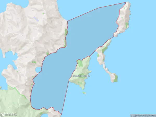 Rangitoto Roads, Marlborough Polygon Area Map