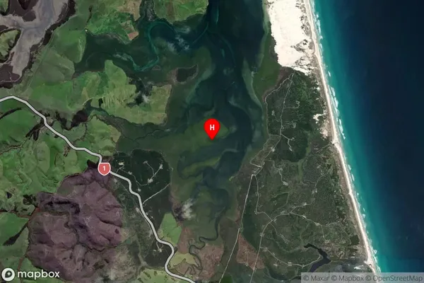 Te Kao Bay,Northland Satellite Map