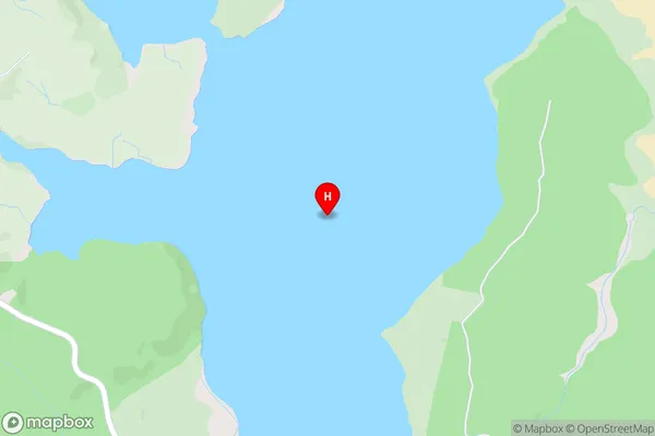 Te Kao Bay,Northland Area Map